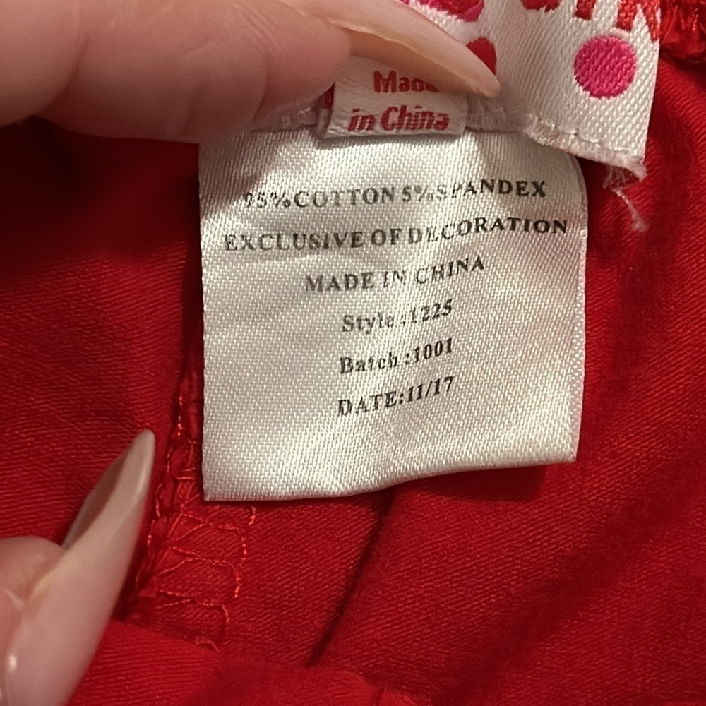 RG™ retro Christmas & lights Bell Pants Set size 7 - Picture 10 of 13